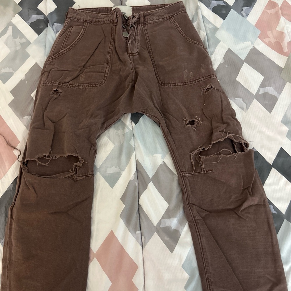 One teaspoon Distressed barrel Brown Pants